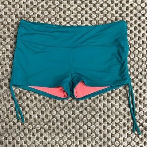 Athleta swim bottom boy shorts, size M